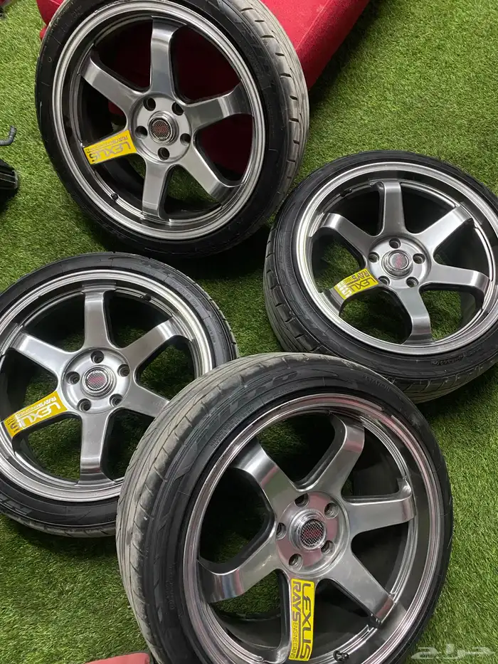 جنوط رايز مقاس 18 - Rays Wheels 0
