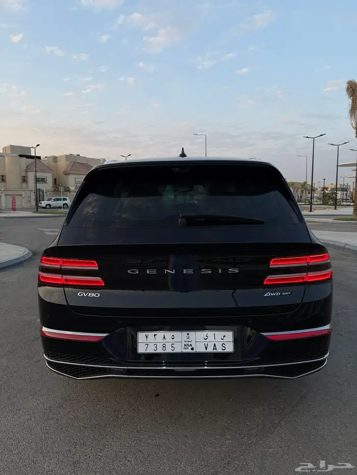 جينيسس رويال GV80 2025 فيس لفت - وكيل الوعلان بحالة الاصفار 3