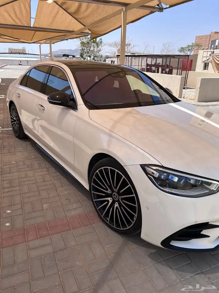 مرسيدس S class جفالي اعلى فئة 500 نايت بكج 12