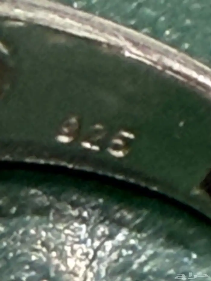 خاتم فضه إيطالي راقي ومميز وفخم عيار 925 4