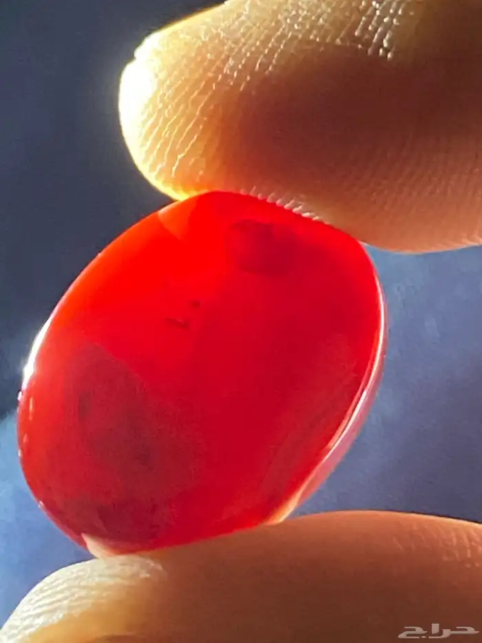 احجار كريمه عقيق احمر زعفراني 12