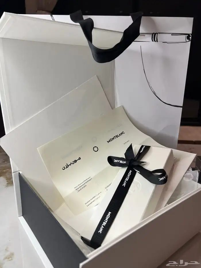 قلم مونت بلانك ستار ووكر كامل المرفقات جديد مع الفاتورة 5