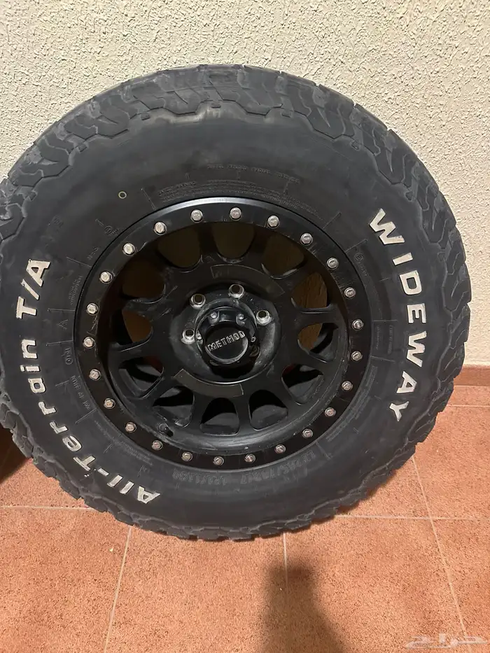 كفرات ود واي وجنوط ميثود مقاس 17 70 285 4