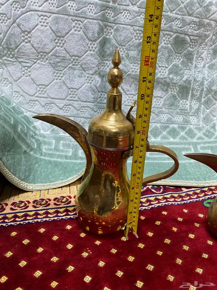 البيع . دلتين نحاس والختم موضح بالصورة وصوره توضح حالته 3