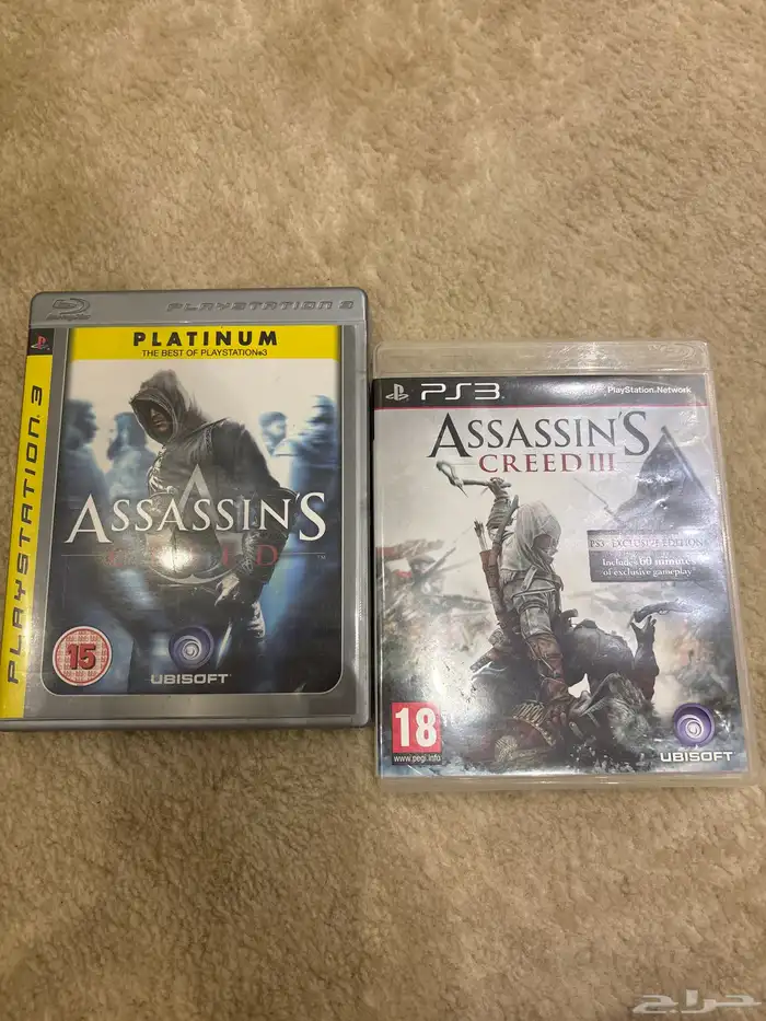 اساسن كريد الجزء الاول والثاني سوني 3 0