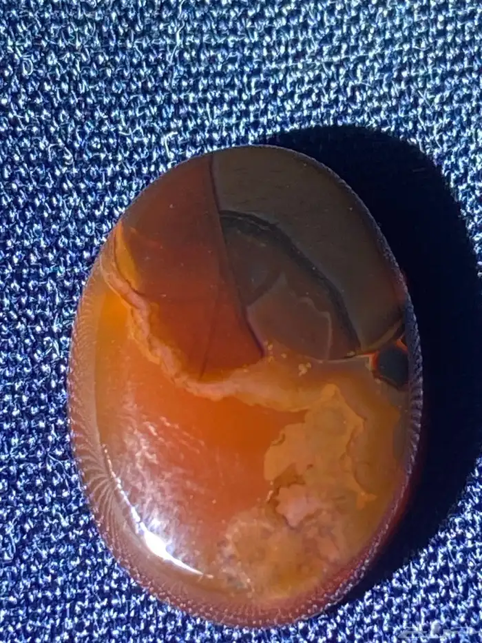 احجار كريمه عقيق احمر زعفراني 5