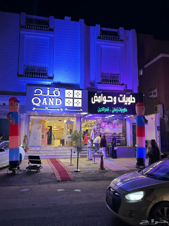 افتتاح المحلات كشافات ليازر قوس بالونات بالونه راقصة 12