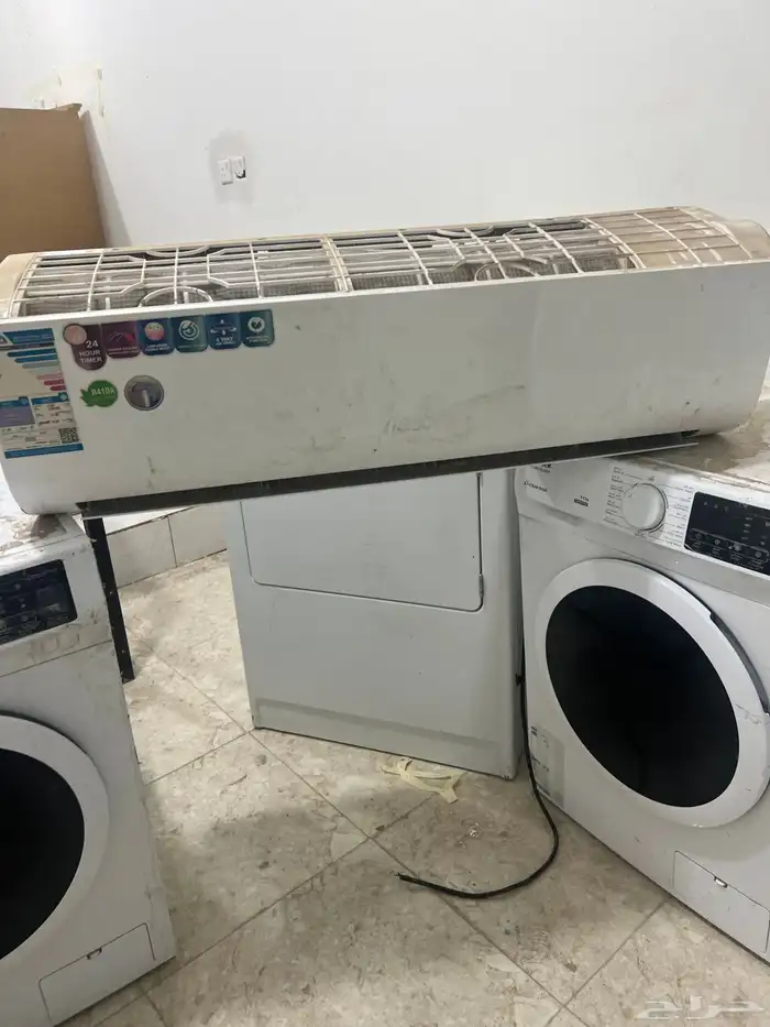 للبيع غسالتين اتماتيك ومكيف اسبلت 2