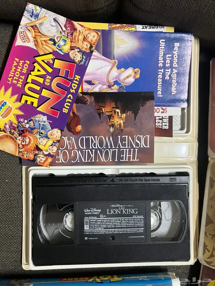 اشرطة فيديو افلام ديزني للبيع VHS 1