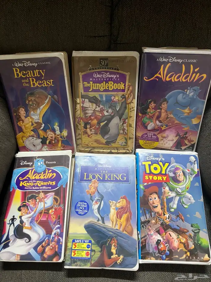 اشرطة فيديو افلام ديزني للبيع VHS 0