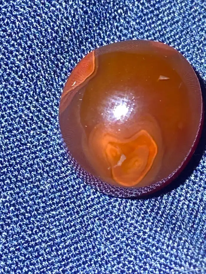 احجار كريمه عقيق احمر زعفراني 9