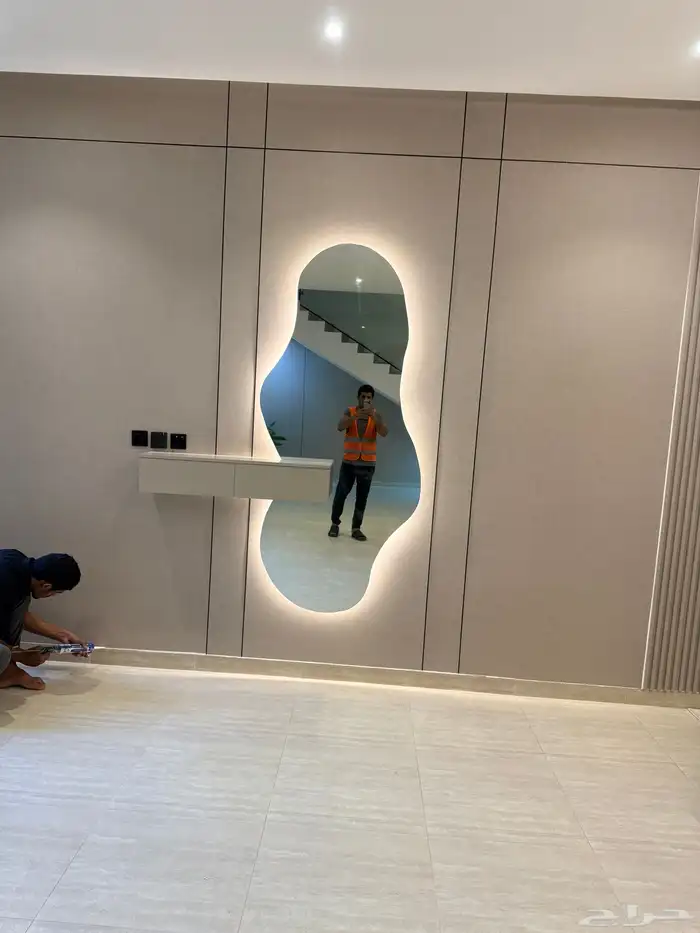 ديكور مداخل مرايات مع بديل الشيبورد 2