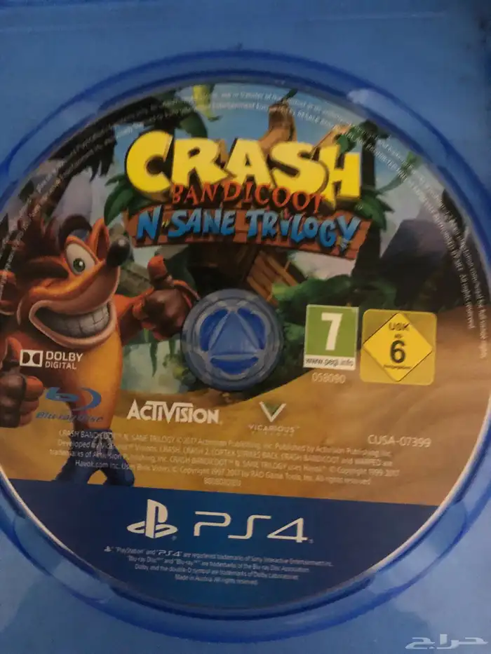 شريط سوني فور كراش ب 100 0