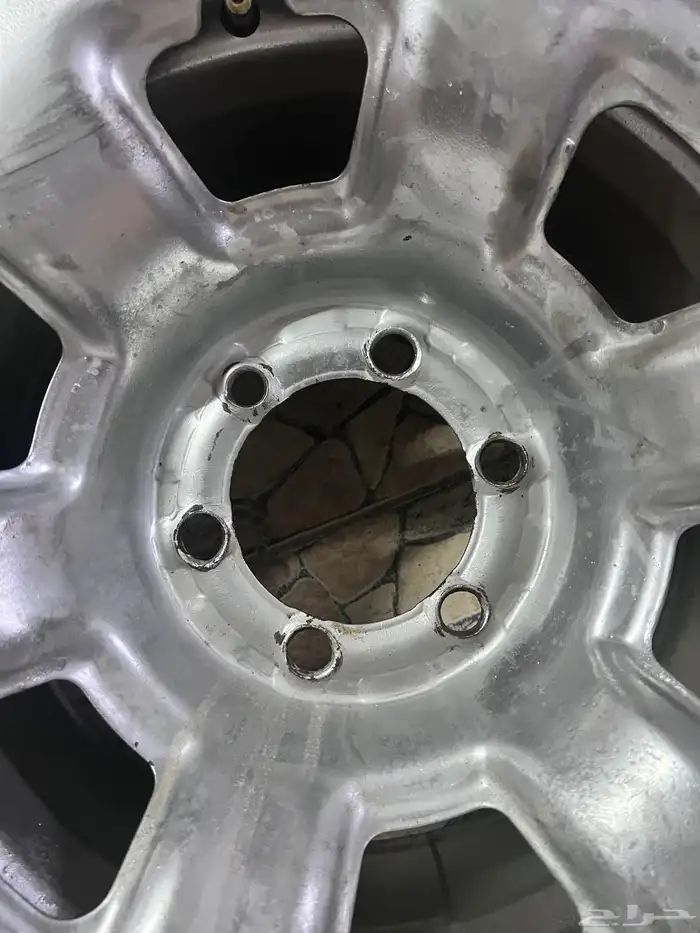 جنوط نيسان باترول فتك حديد أصليات 2