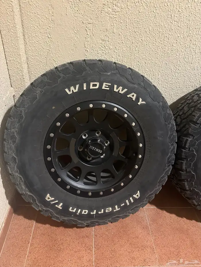 كفرات ود واي وجنوط ميثود مقاس 17 70 285 1