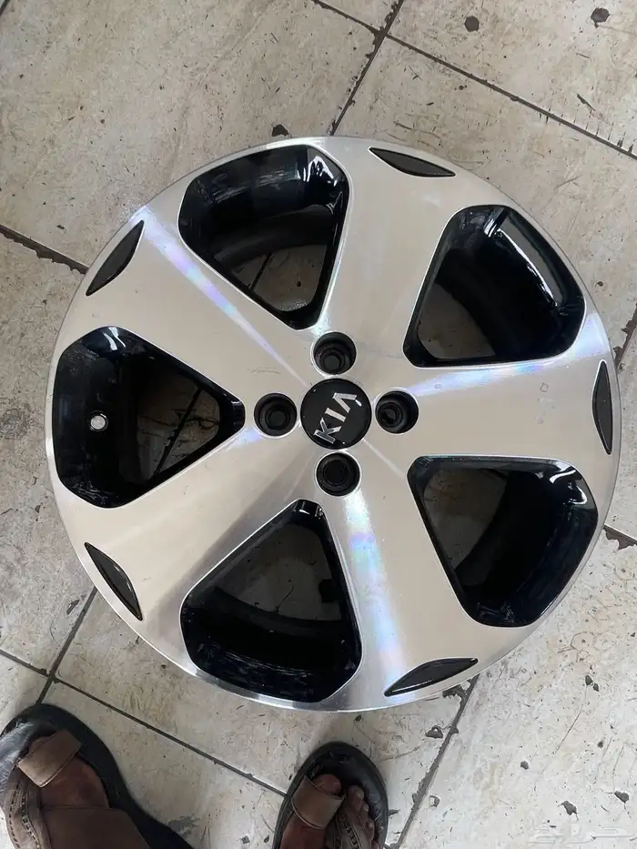 طقم جنوط كيا ريو أصلي وكالة مقاس 17 6