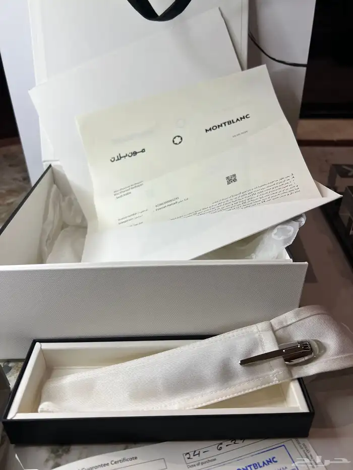 قلم مونت بلانك ستار ووكر كامل المرفقات جديد مع الفاتورة 3