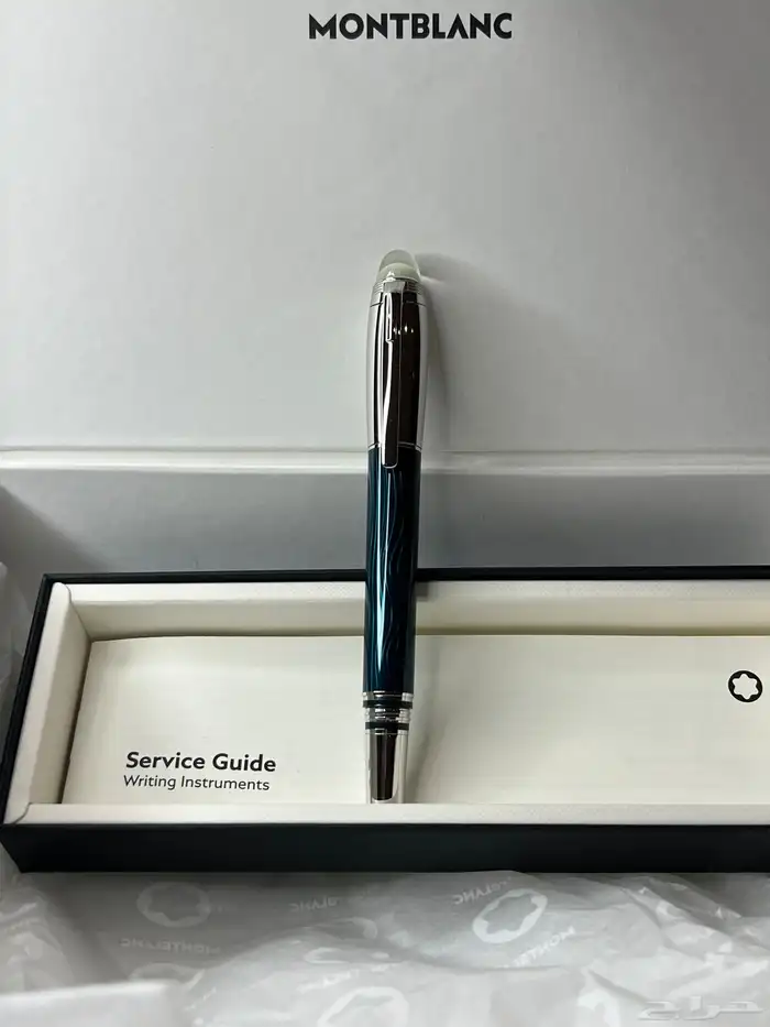 قلم مونت بلانك ستار ووكر كامل المرفقات جديد مع الفاتورة 2