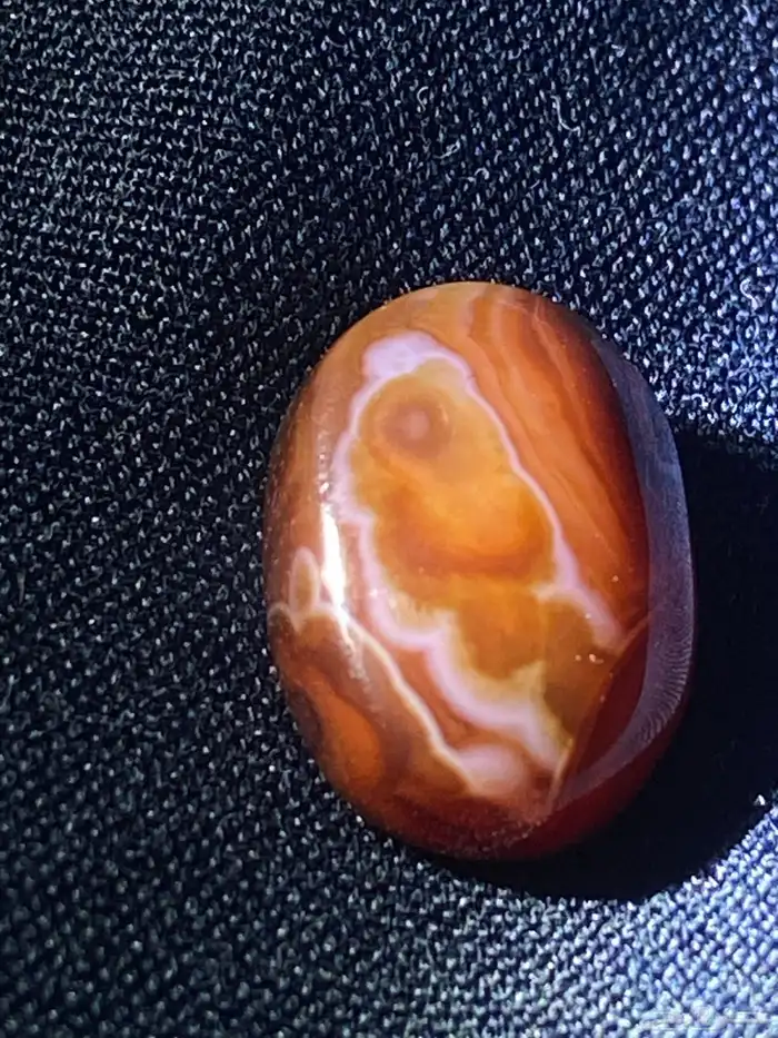 احجار كريمه عقيق احمر زعفراني 26