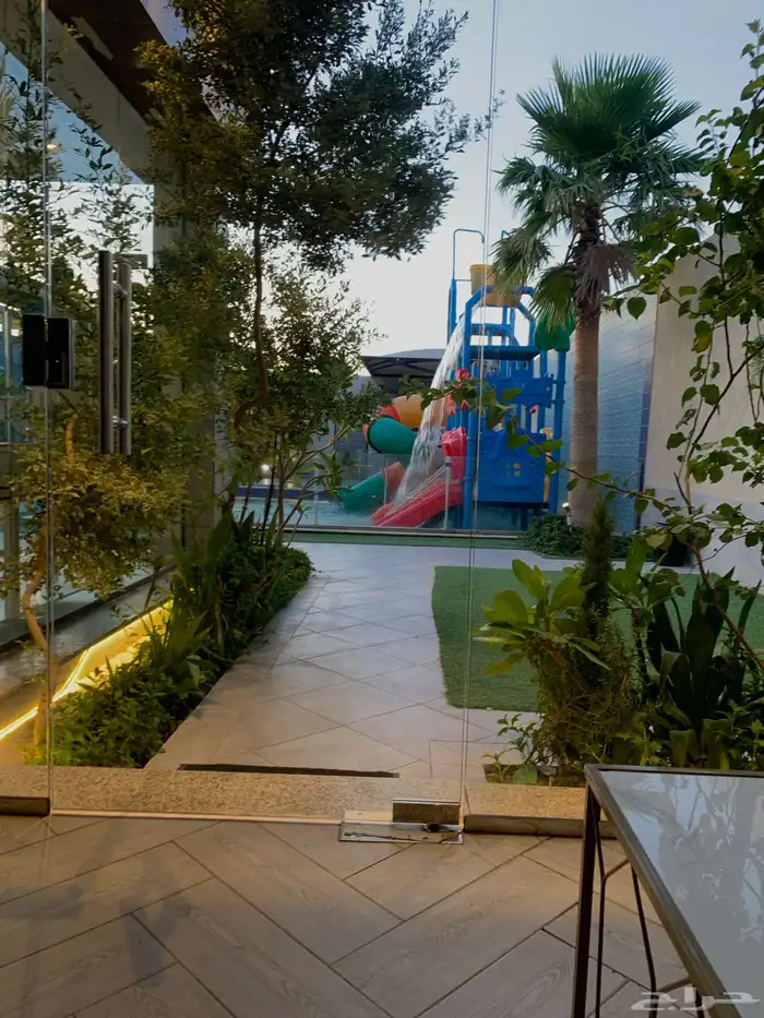 شاليه مبيت والعاب مائية فخم بريدة اجار 4