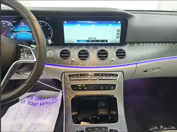 مرسيدس E350 موديل 2021 نايت باكيج كت AMG بحالة الوكالة 12