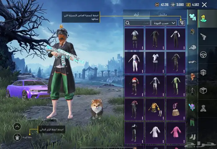 حساب ببجي للبيع 11