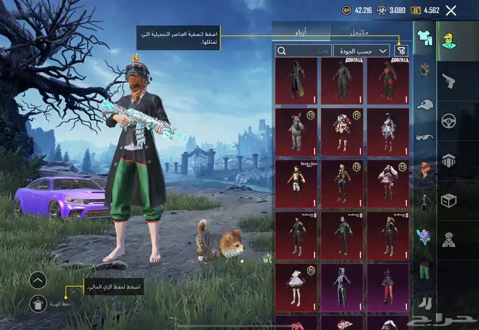 حساب ببجي للبيع 3