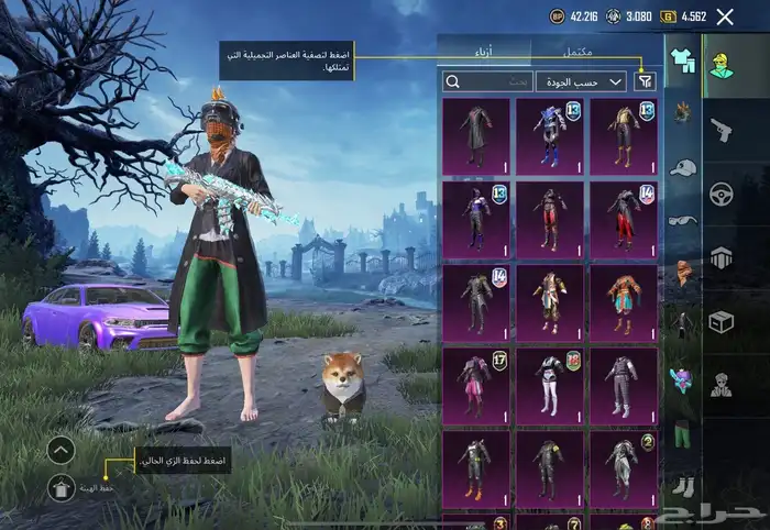 حساب ببجي للبيع 5