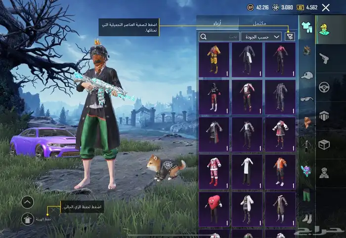 حساب ببجي للبيع 12