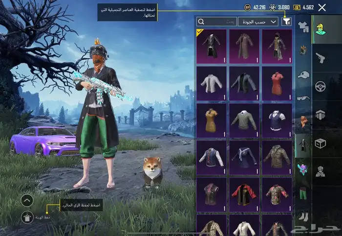 حساب ببجي للبيع 35