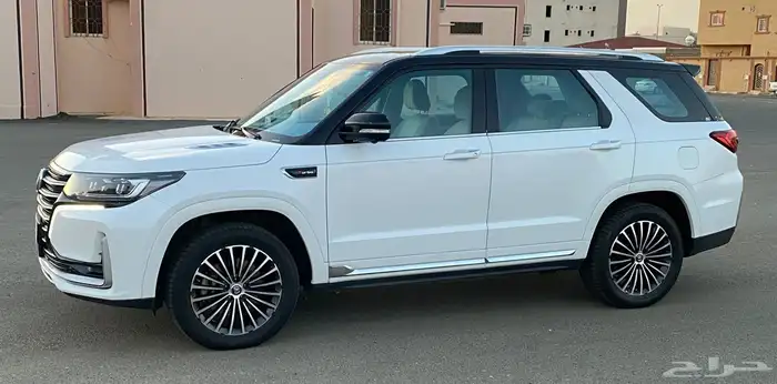 شانجان 2021رويال CS95 فل كامل أبيض سقف أسود شررط بدي محركات 4