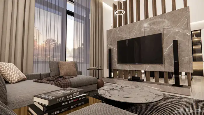 تصميم وتنفيذ ديكورات داخلي وخارجي 0