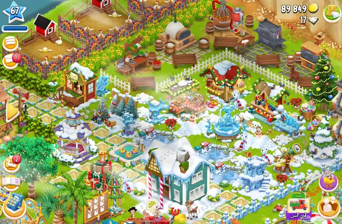 مزرعة هاي داي hay day لفل 67 6