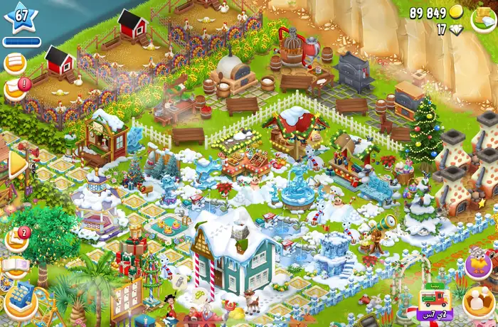 مزرعة هاي داي hay day لفل 67 2