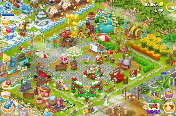 مزرعة هاي داي hay day لفل 67 4