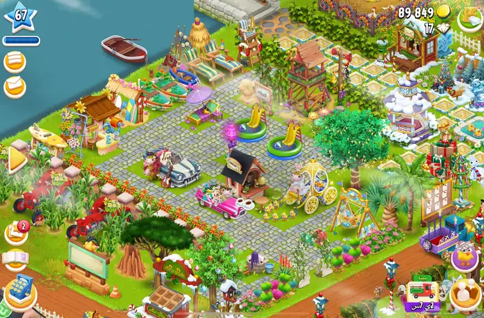 مزرعة هاي داي hay day لفل 67 1