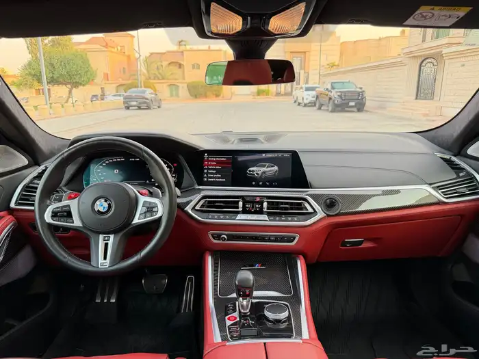 بي ام دبليو X6 M POWER 2021 كومبتشن تحت الضمان والصيانة 19
