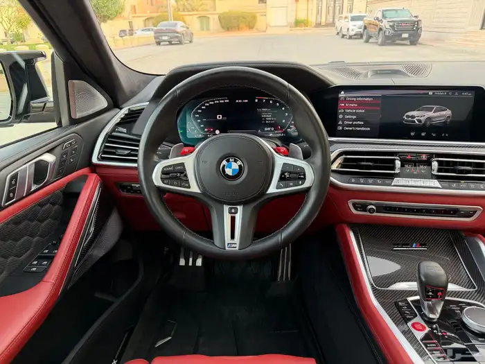 بي ام دبليو X6 M POWER 2021 كومبتشن تحت الضمان والصيانة 21