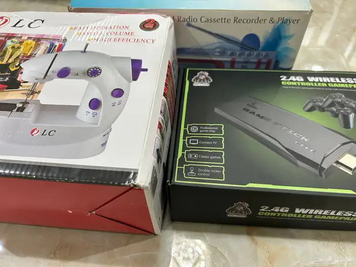 بلاستيشن  مكينه خياطه  راديو 4