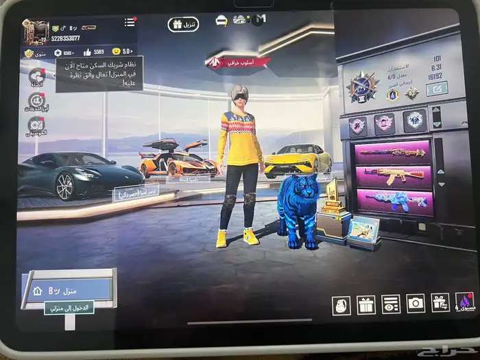 حساب ببجي للبيع 0