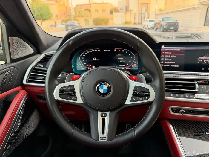 بي ام دبليو X6 M POWER 2021 كومبتشن تحت الضمان والصيانة 22