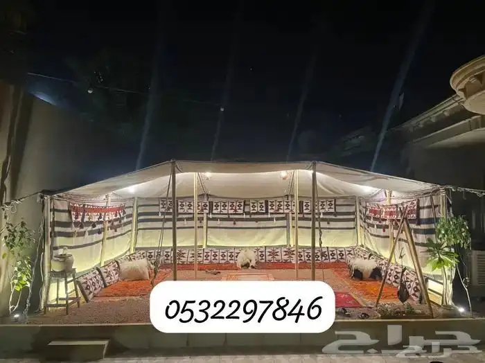 بيوت شعر والخيام بأنواعها حفر الباطن تفصال حسب الطلب 6