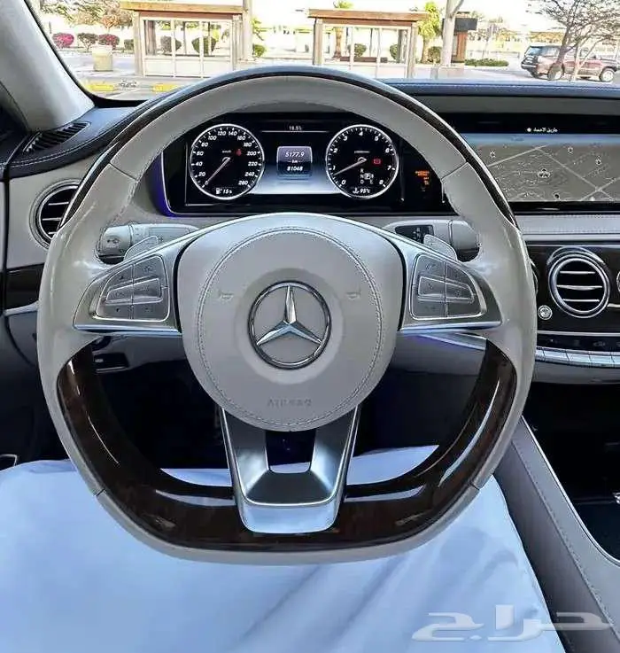 مرسيدس 2016 لؤلؤي S500 ممشي 86 25