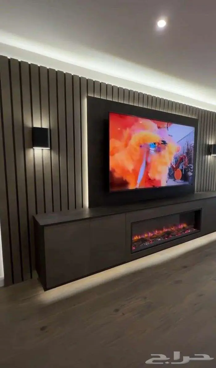 تصميم وتنفيذ ديكورات داخليه   مكتبات شاشه - مداخل 1