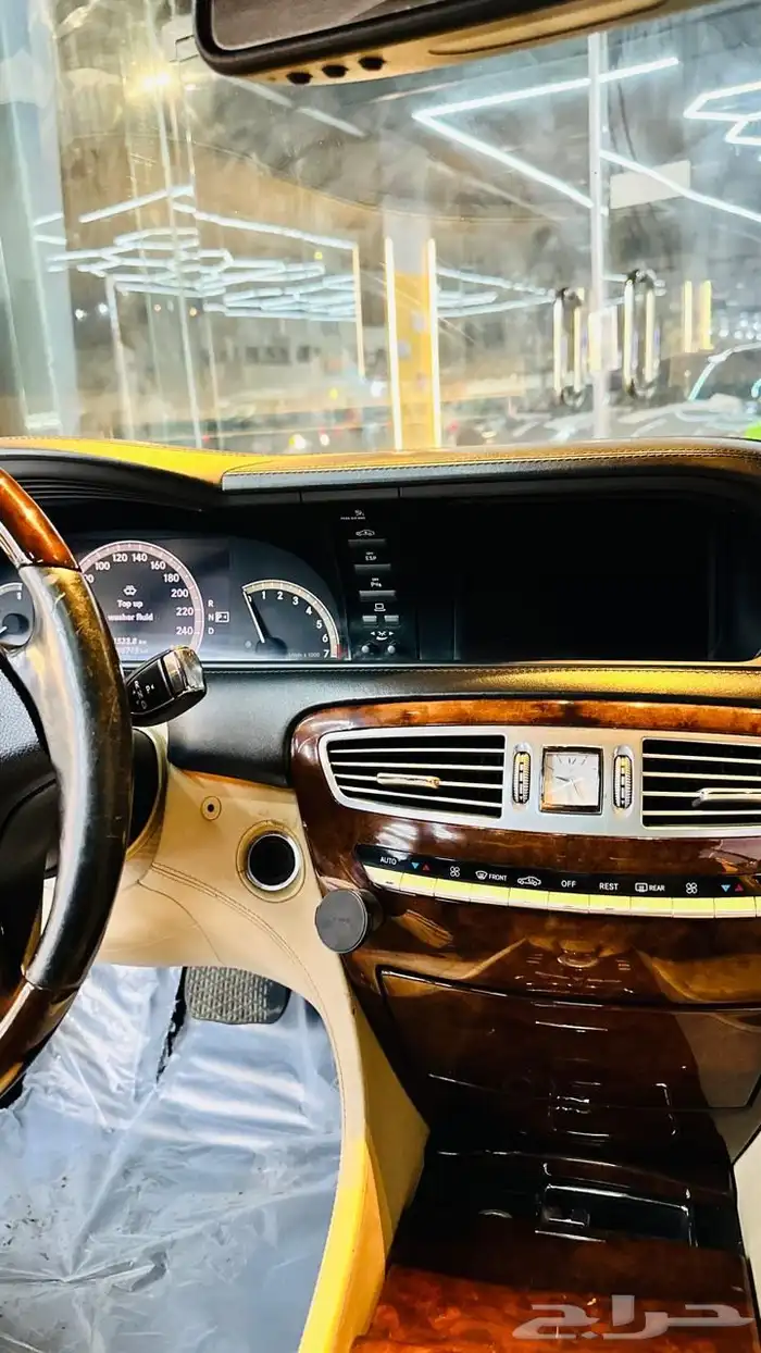 مرسيدس CL500 2007 جفالي قمة بالنظافه AMG 9