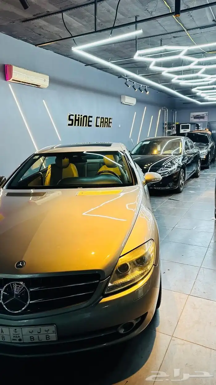 مرسيدس CL500 2007 جفالي قمة بالنظافه AMG 3