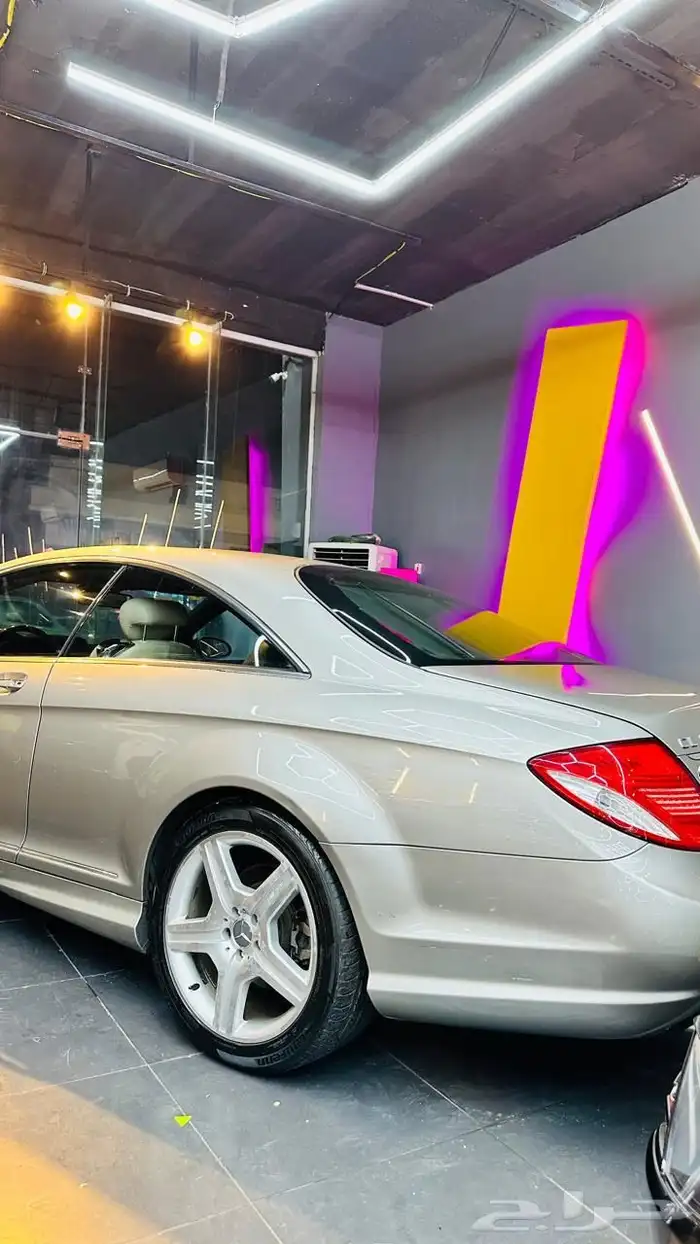 مرسيدس CL500 2007 جفالي قمة بالنظافه AMG 7