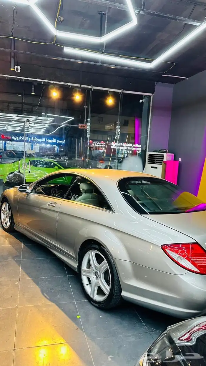 مرسيدس CL500 2007 جفالي قمة بالنظافه AMG 6
