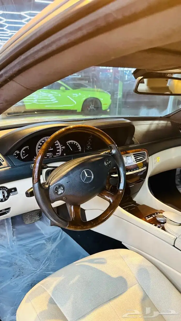 مرسيدس CL500 2007 جفالي قمة بالنظافه AMG 8