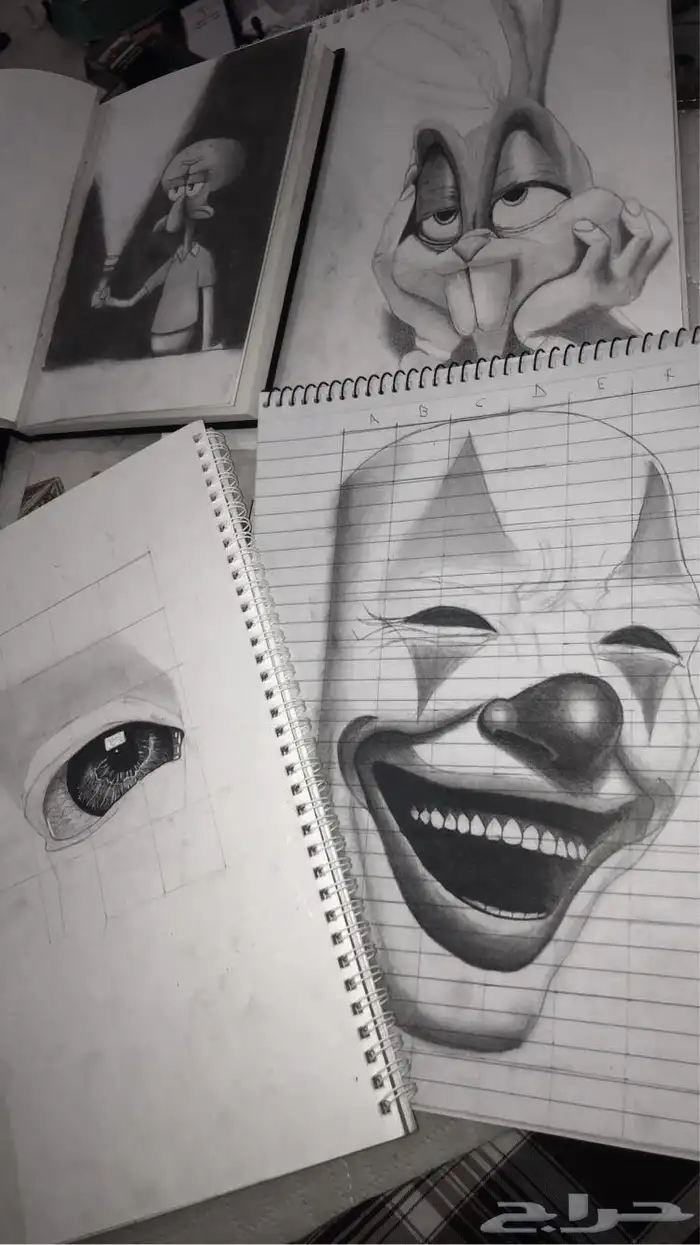 رسام محترف   رسم ب الرصاص 5